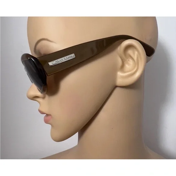 Vintage 1998 Calvin Klein The Avenger Oval Acetate Frame  display picture 1